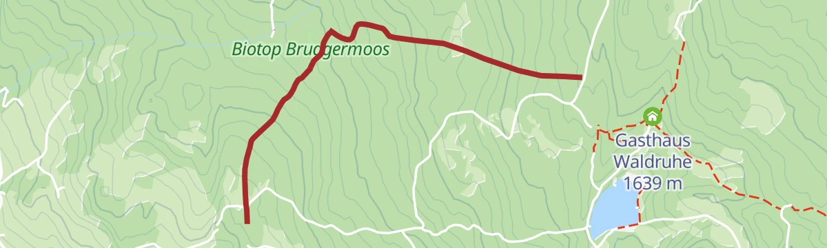 Route map: Discesa in slitta da Malga San Felice